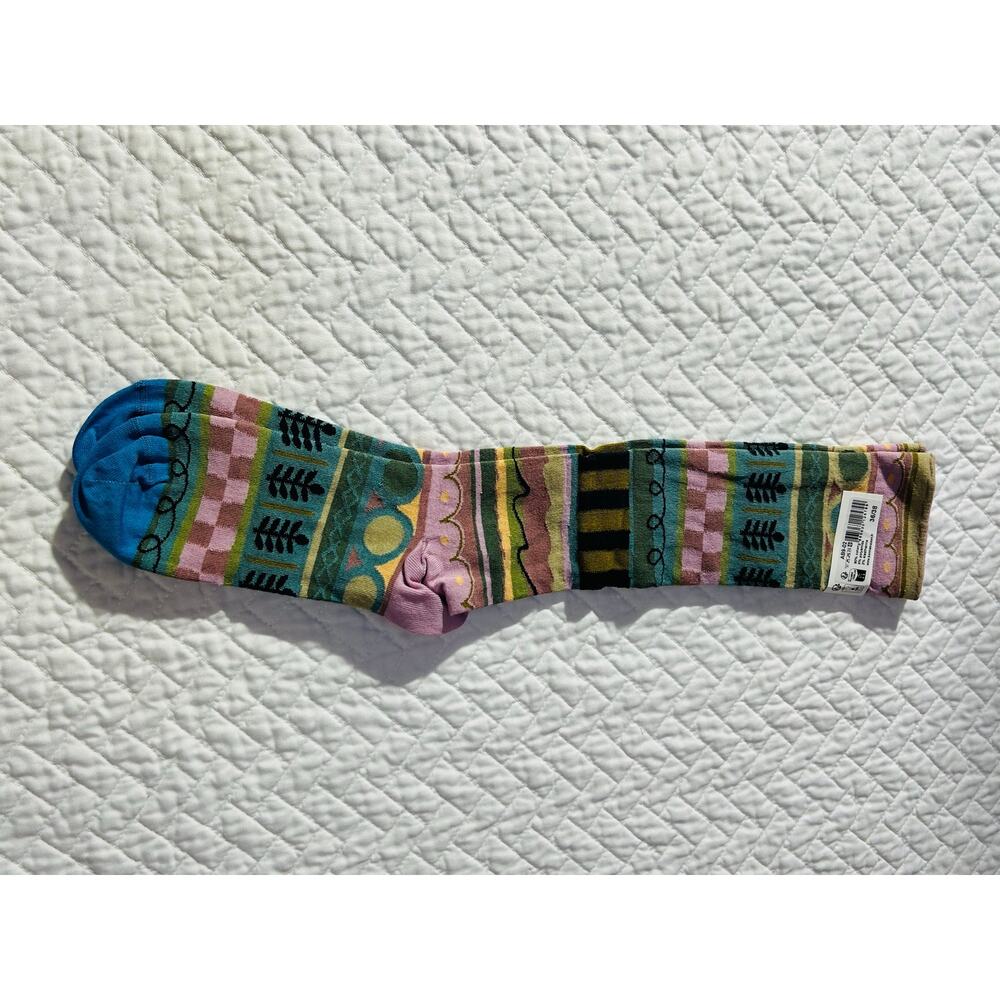 Bonnie Madison Women’s Colorful Statement Socks / Made in France
4 1/2-6 1/2 - Picture 2 of 6
